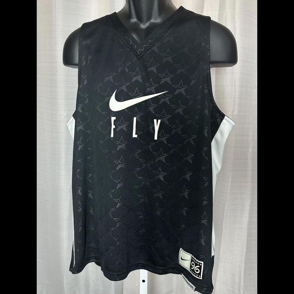 Nike FLY  Standard Issue Women's Basketball Jersey Black Size M DX3952-010